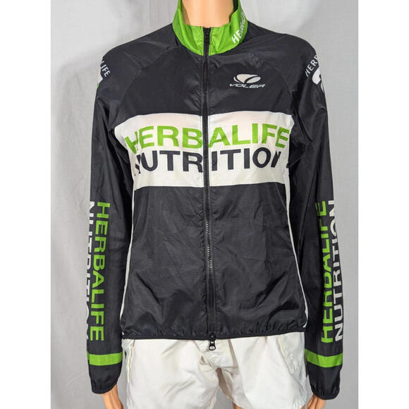 Other - Voler Cycling Jacket Womens Sz MedLong Sleeve Vented Mesh  2-Way Zip